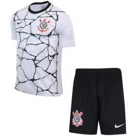 Camisolas de futebol Corinthians Criança Equipamento Principal 2021/22 Manga Curta